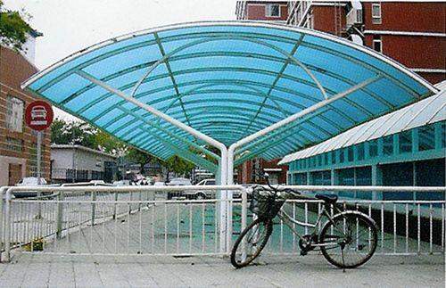 河南耐力板搭建自行車棚